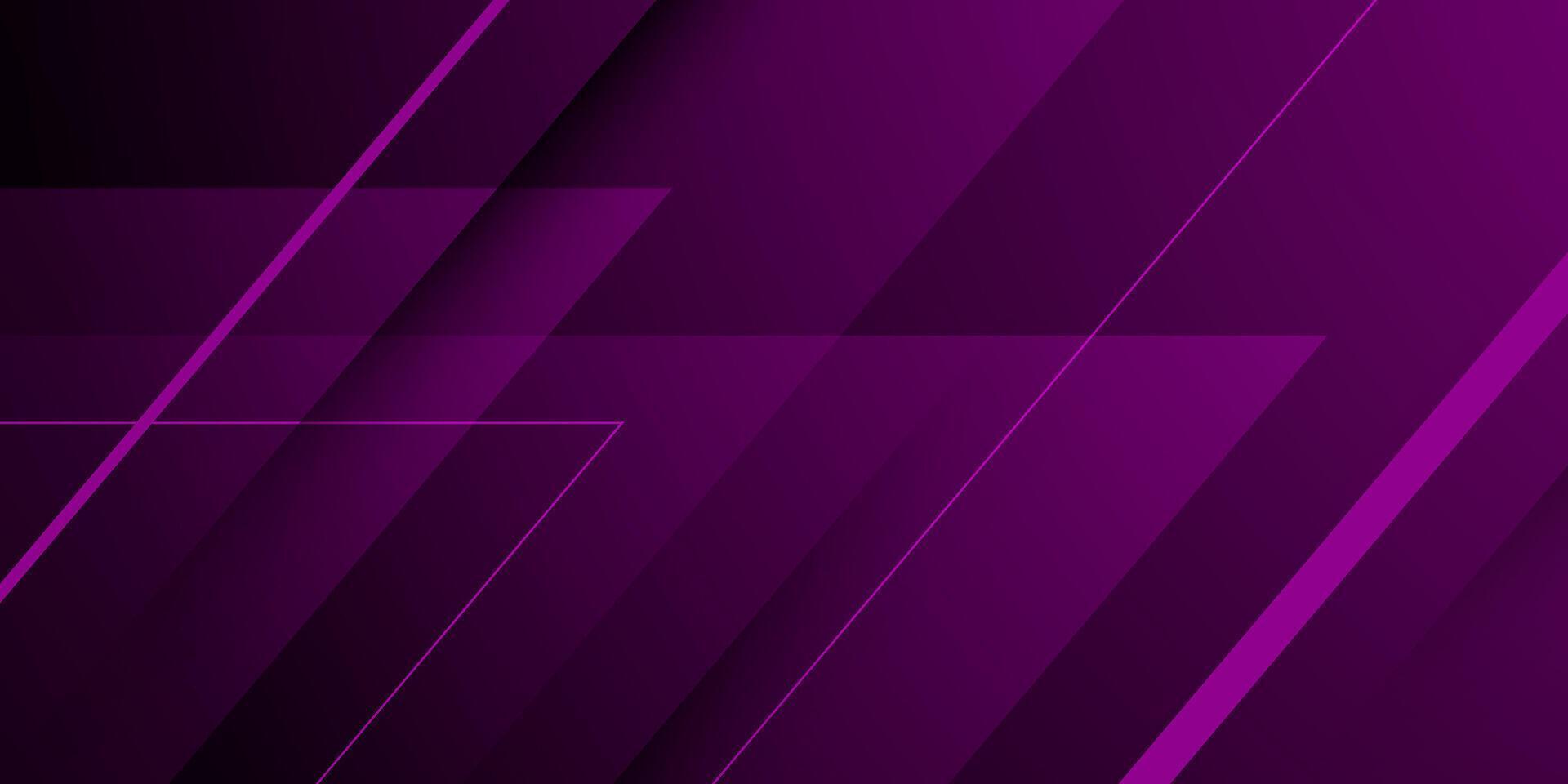 Abstract dark purple 3D overlap background. Papercut shapes with lines design pattern. vector