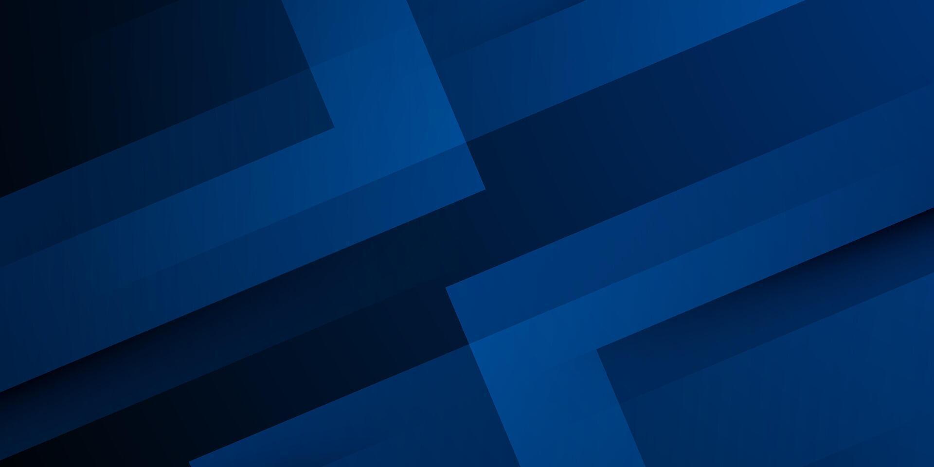 Abstract dark blue futuristic triangle overlap 3D background. Simple and trendy pattern design. vector
