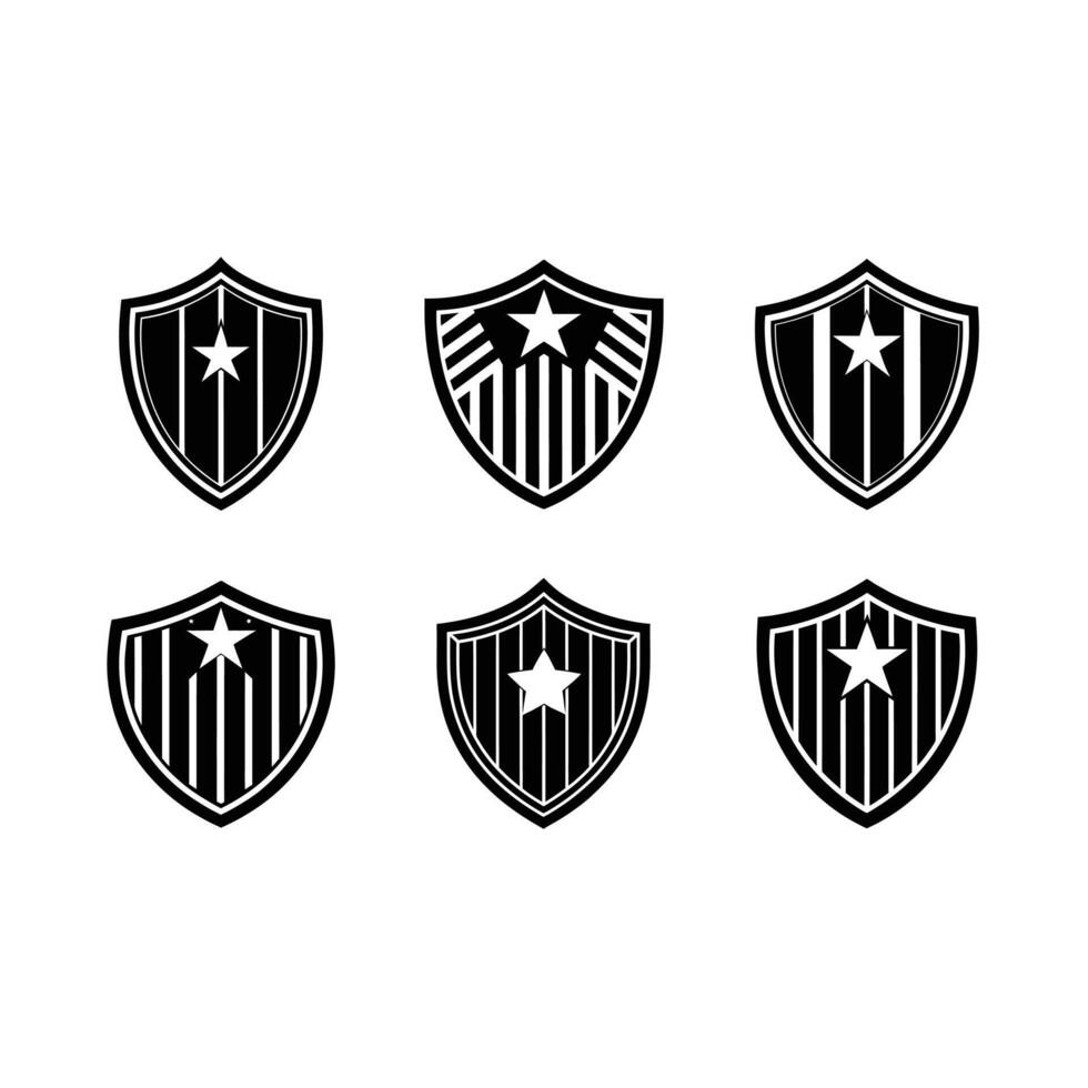 American Shield Graphic Design File for Digital Use vector