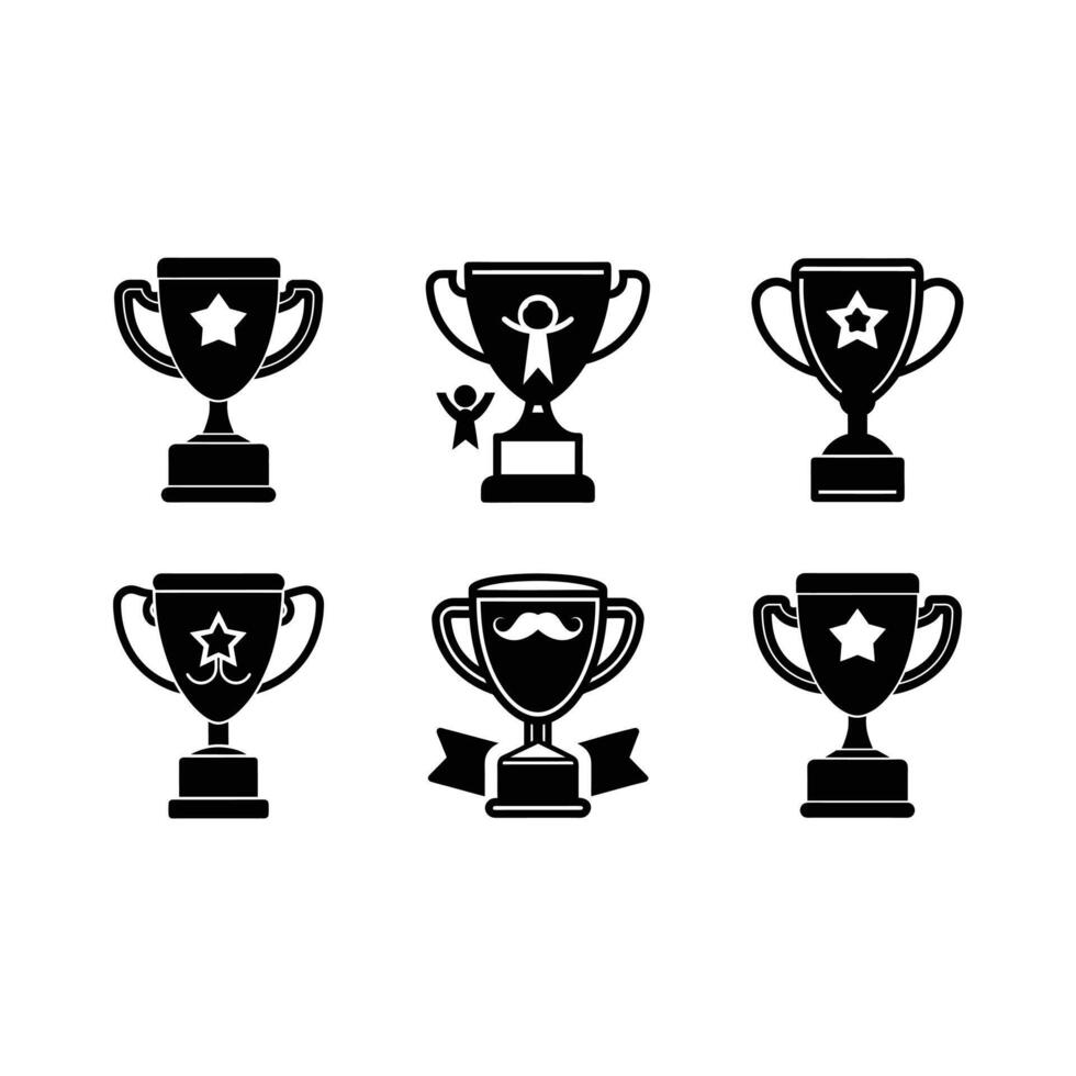 Father's Day Trophy Icon - Graphic Design for Celebration vector