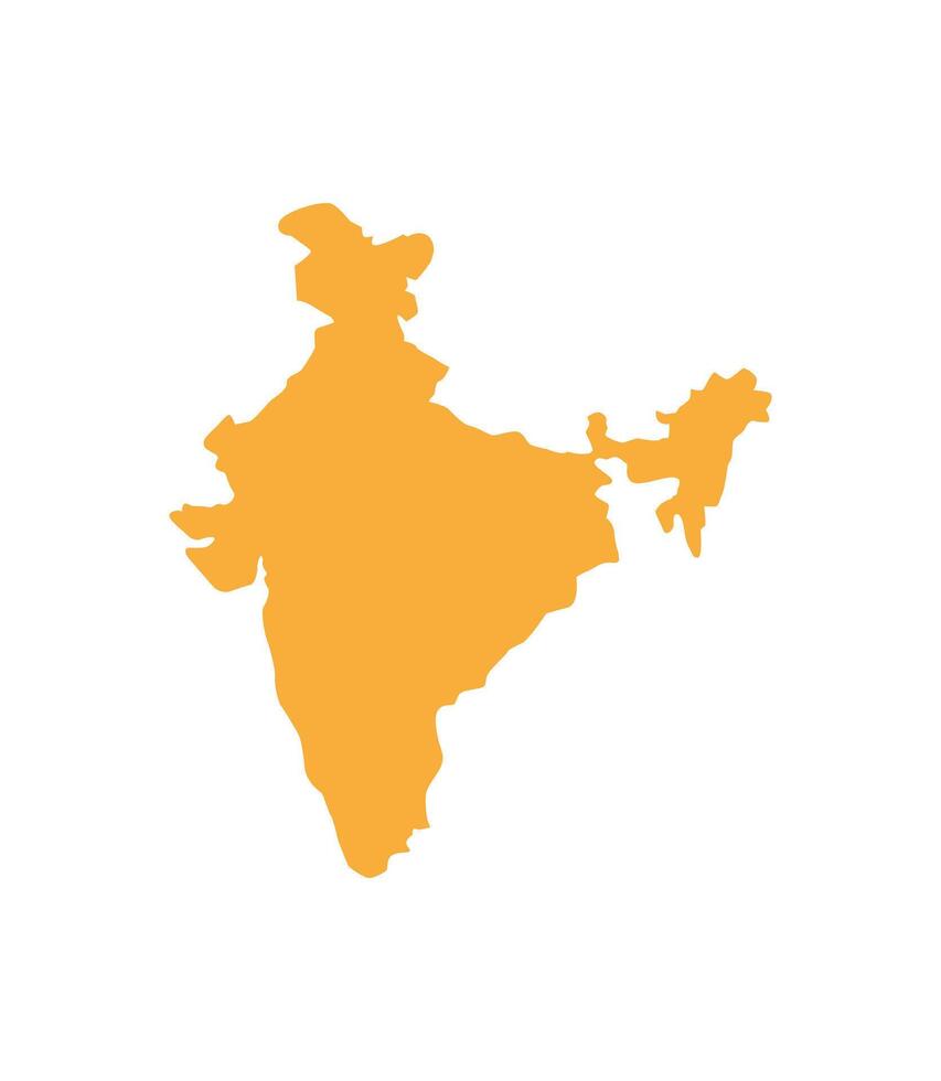 Country Map Outline vector