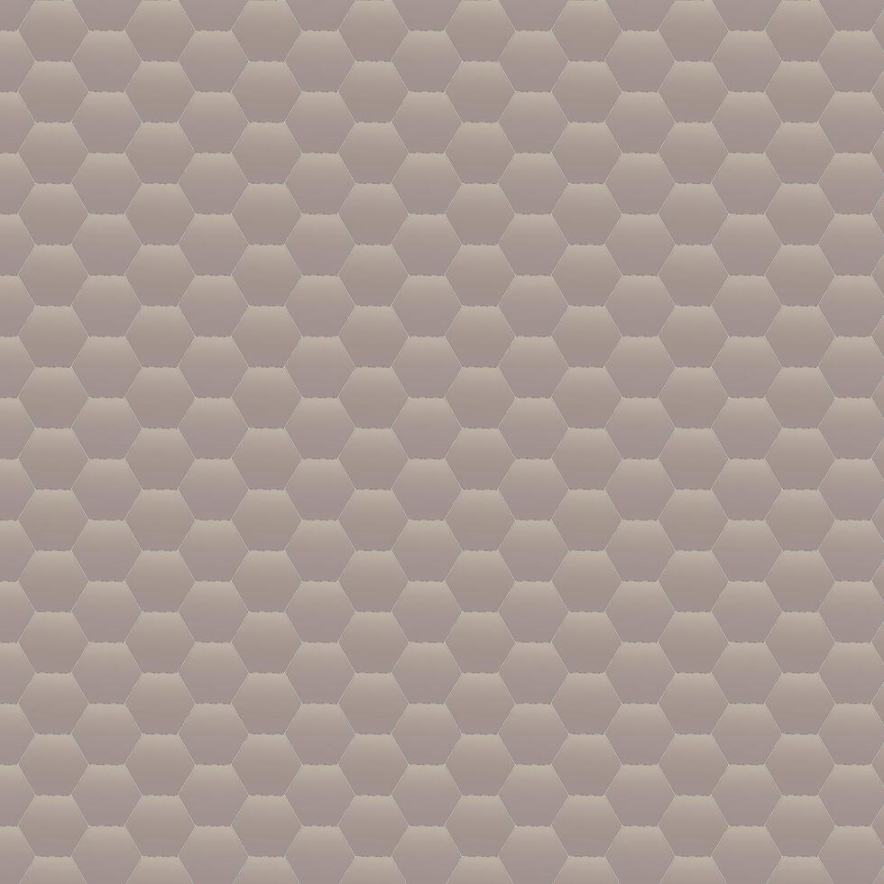 Metallic hexagonal seamless pattern vector