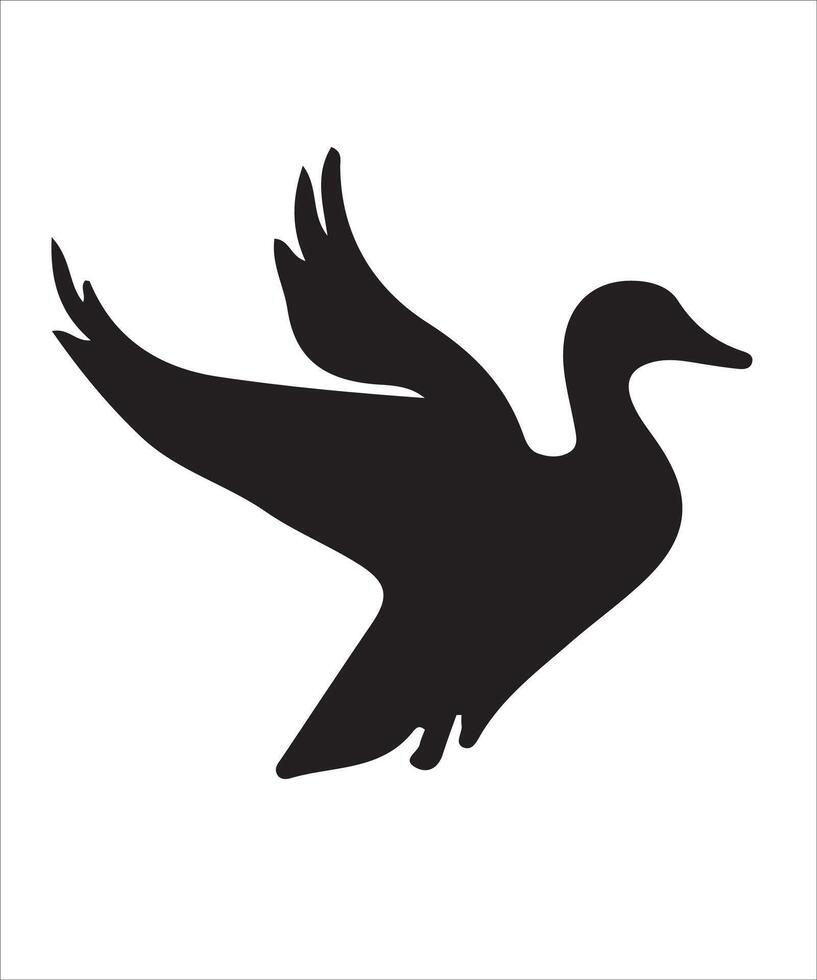 Duck Silhouettes Collection vector