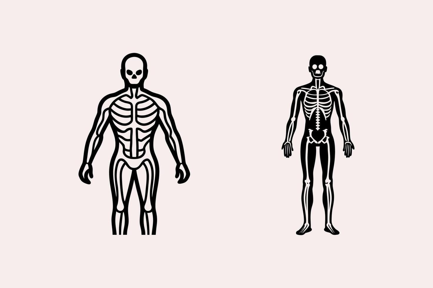 A 3D illustration of a human body symbol vector