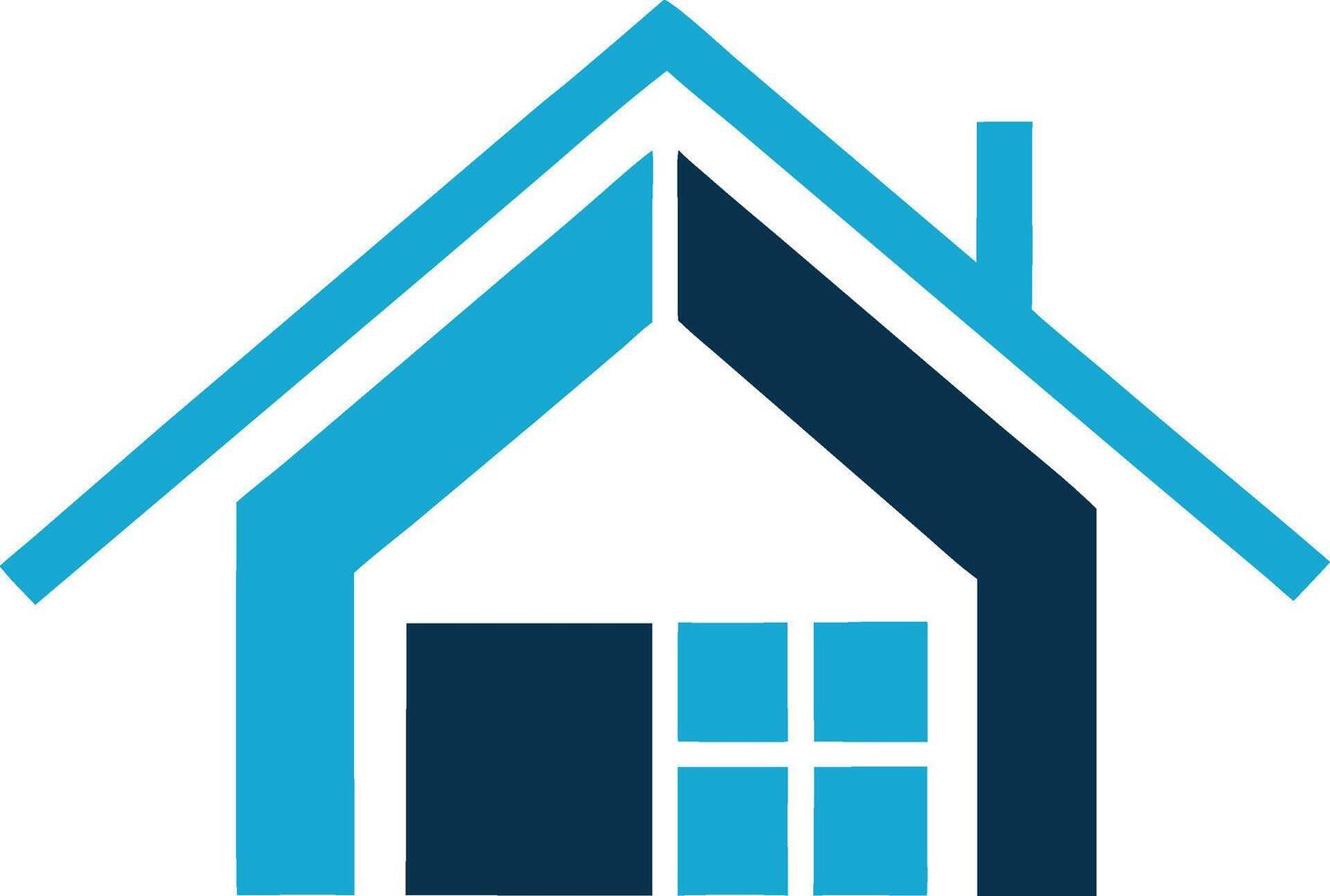 Modern Abstract House vector