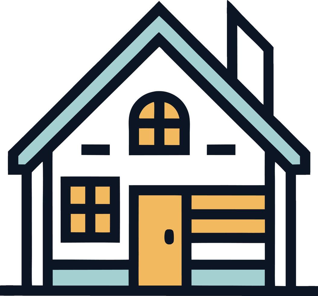 Cozy Home Icon vector
