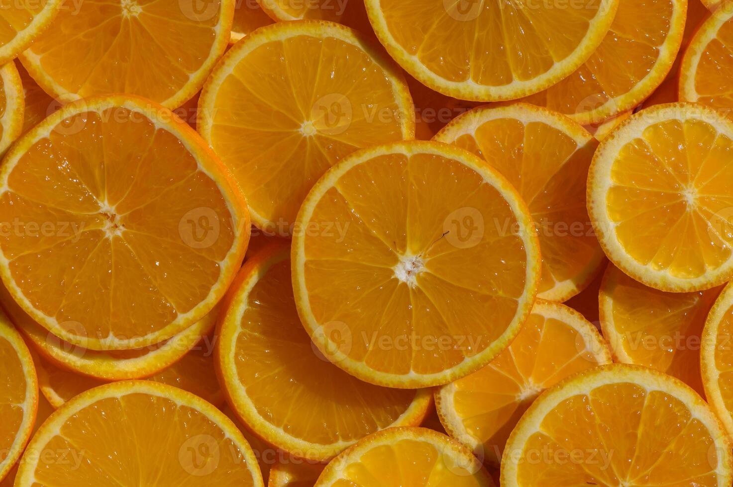 Vibrant citrus slices arranged beautifully, celebrating summer's bounty in a sunlit kitchen photo