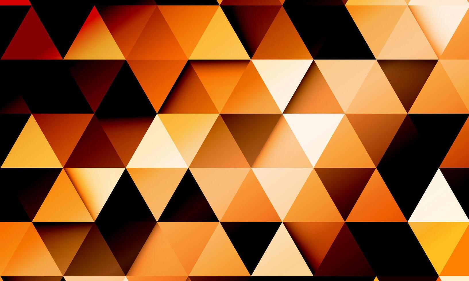 Abstract brown triangular mosaic pattern. Abstract geometric polygonal background. Soft vintage pattern. vector