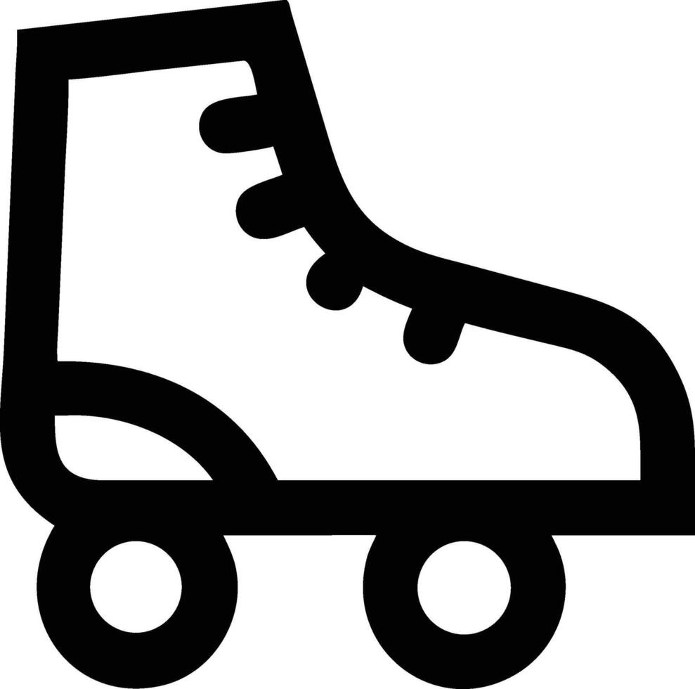 Roller Skate icon vector