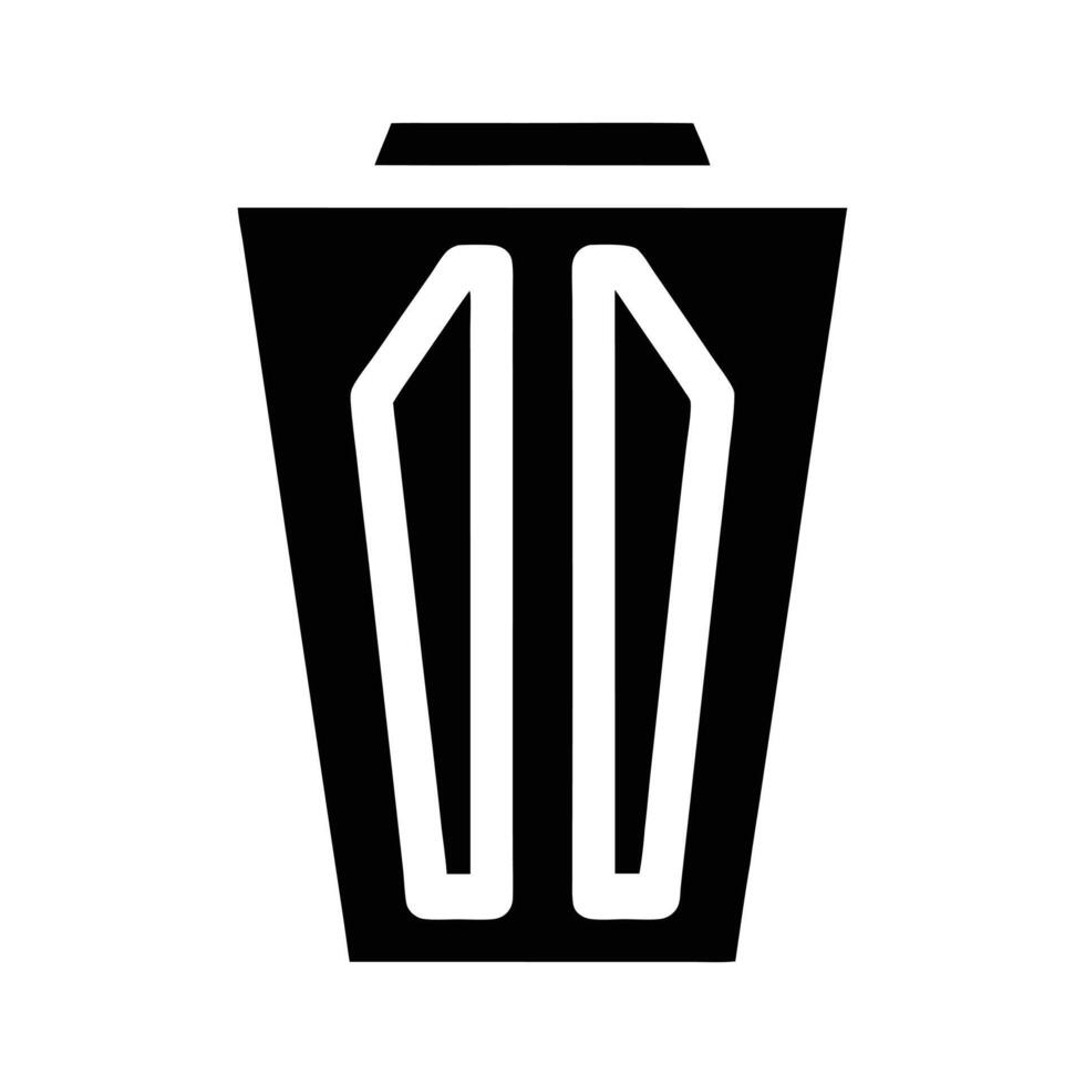 Trash Can Icon vector