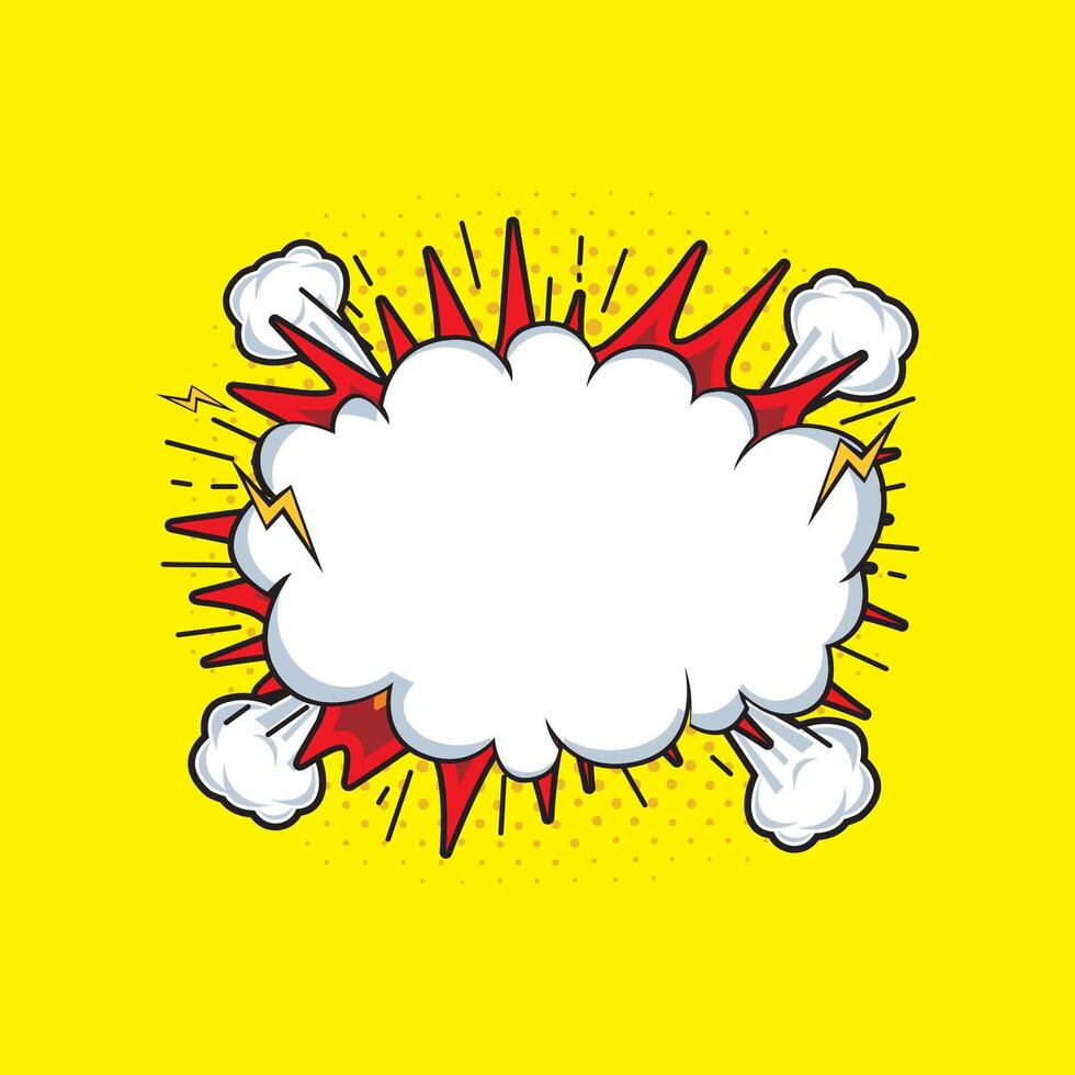 Super Sale wording in comic bubble speech in pop art style vector