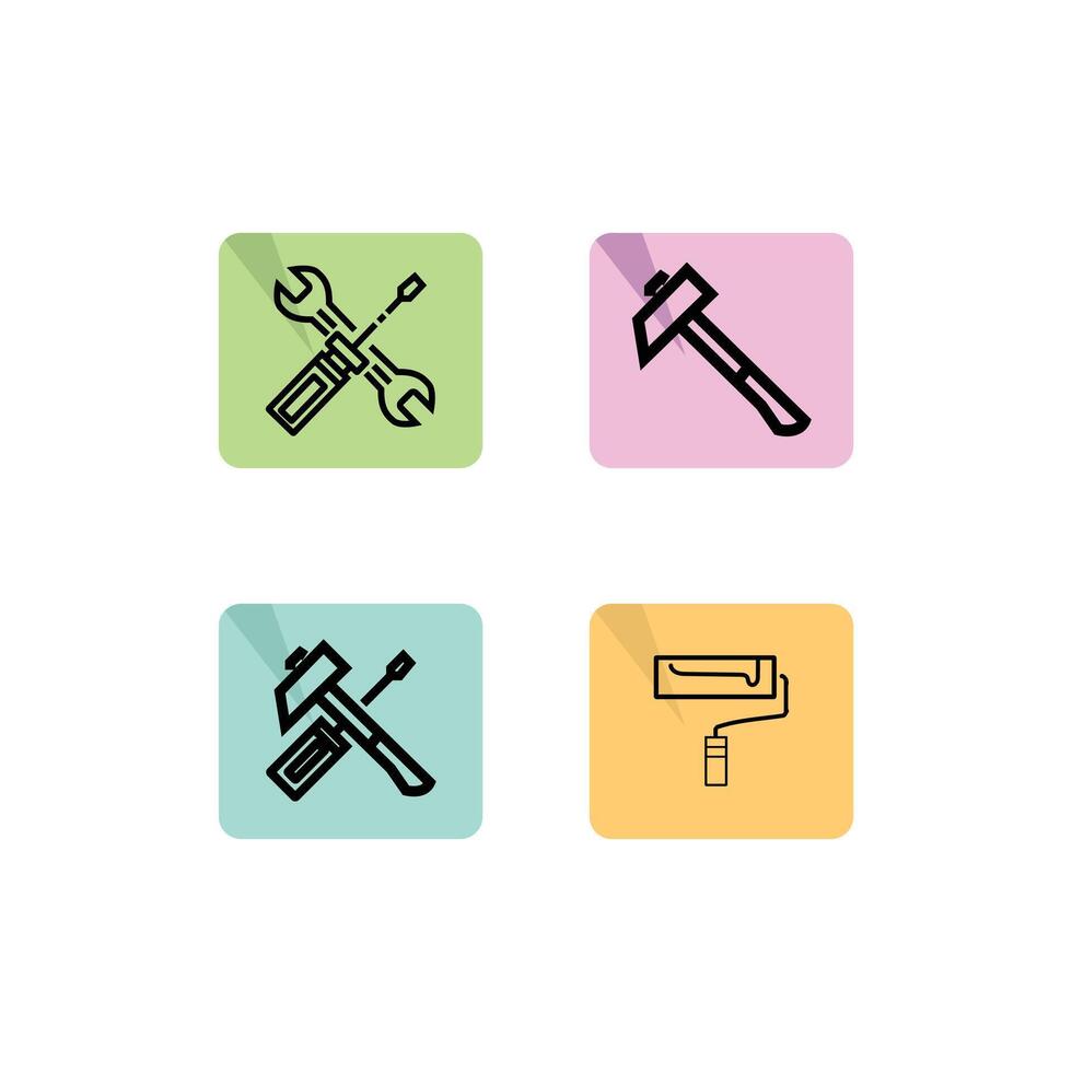 Labor icons set. Line set of icons editable stroke and pixel perfect. Can used for digital product, presentation, vector
