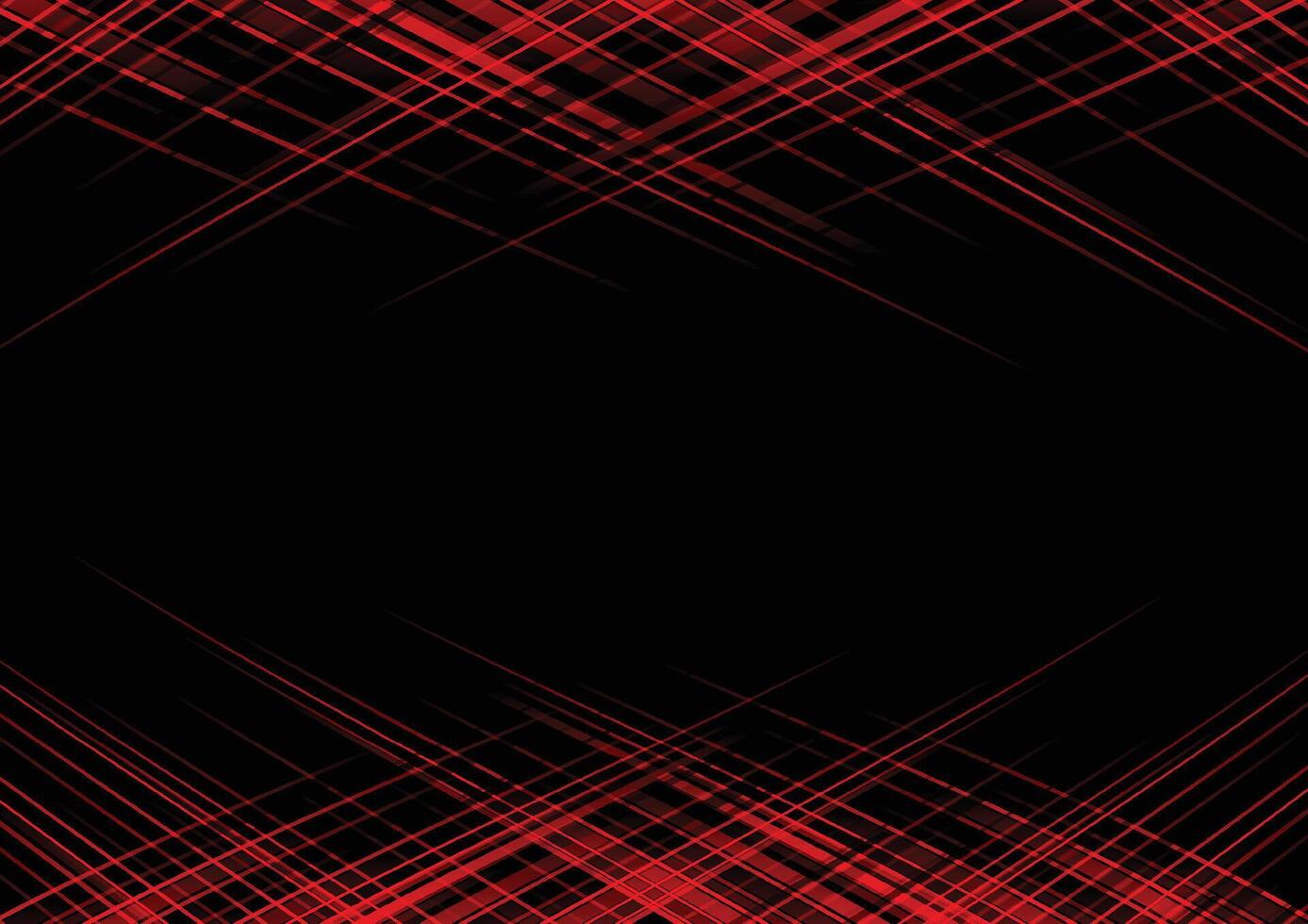 Abstract technology lines and black background for business card, cover, banner, flyer. illustration vector