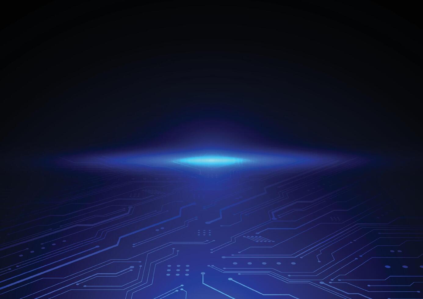 Abstract digital background with technology circuit board texture. Electronic motherboard vector