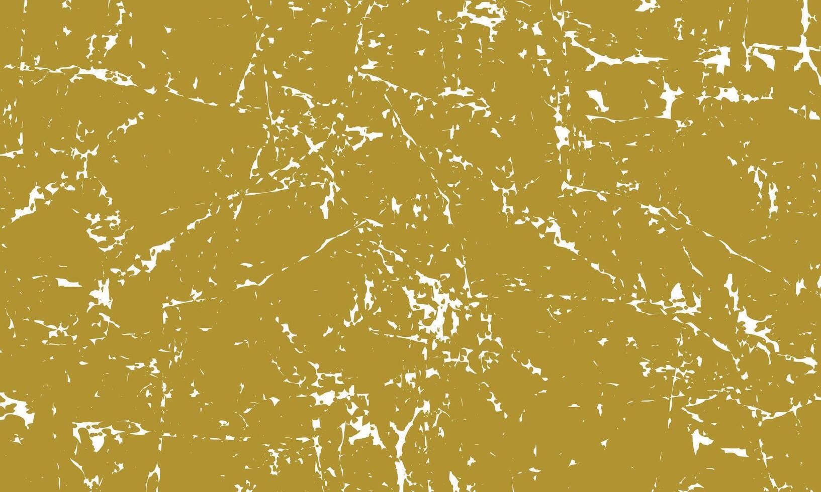Dark Yellow Background With White Grunge Texture vector