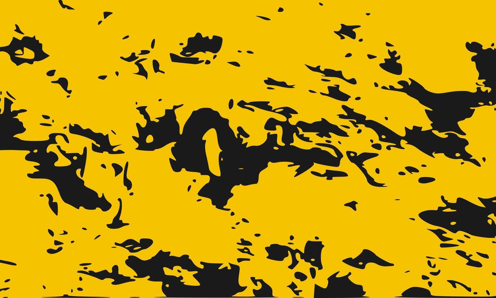 yellow black grunge background texture vector