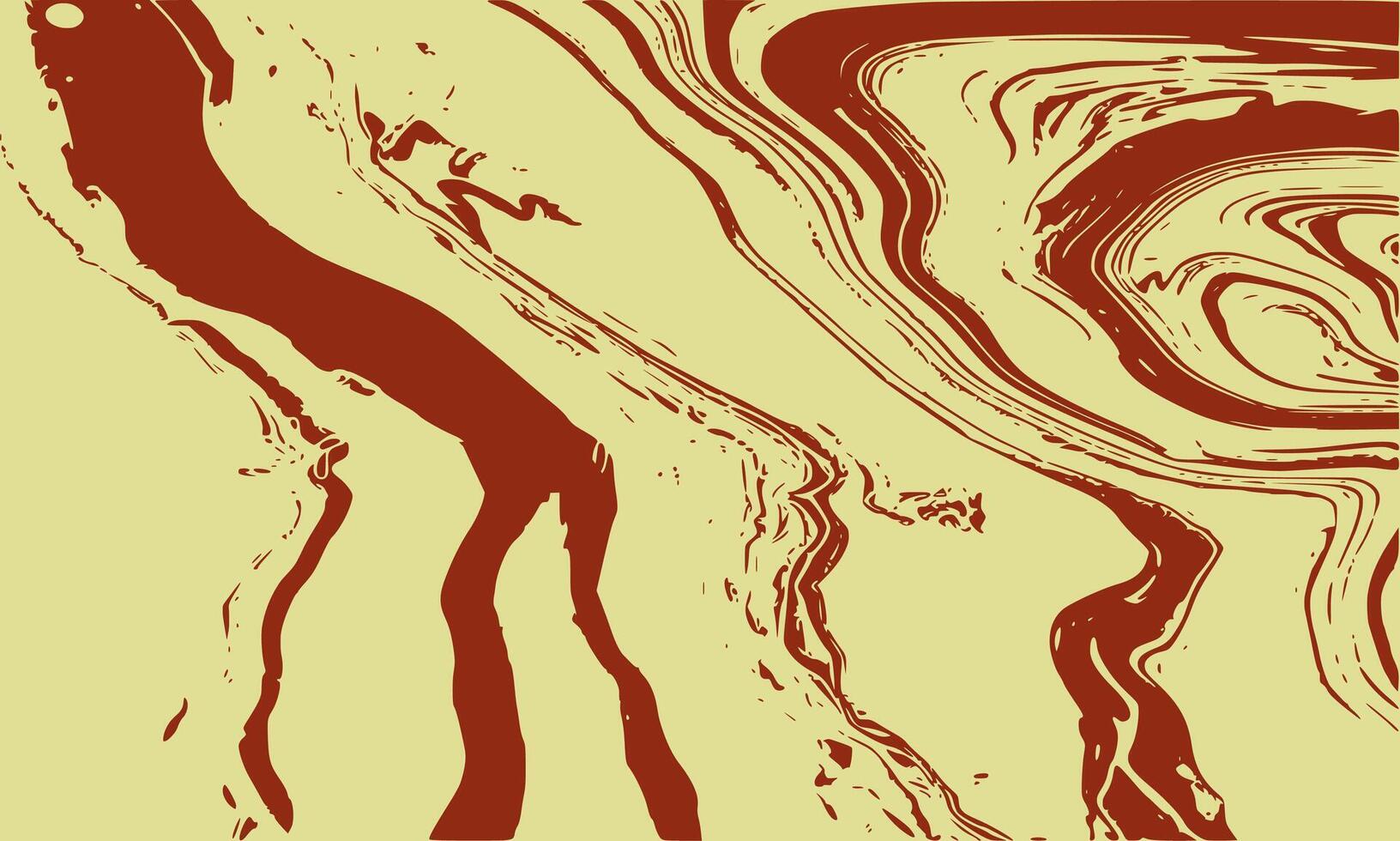 Chocolate Fluid Wavy Texture Background vector