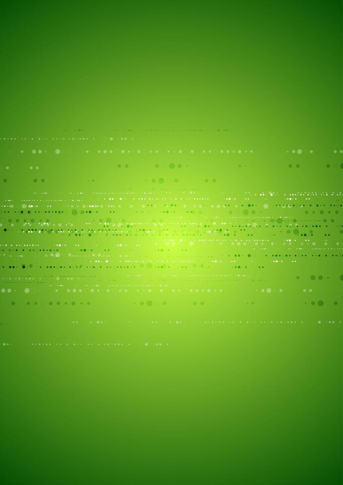 Green abstract geometric background vector