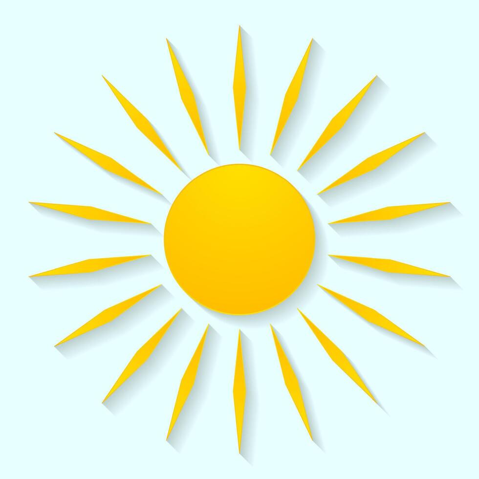 sun icon graphic design vector