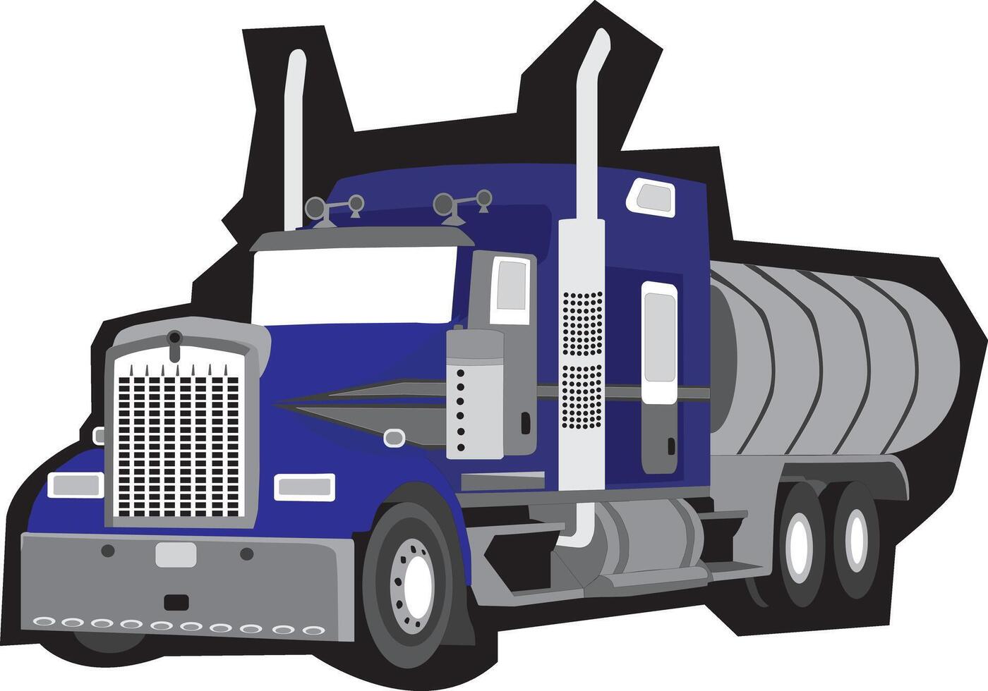 Truck Car Sticker vector