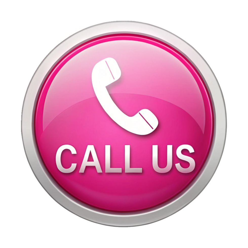 call us button icon is isolated on transparent background png