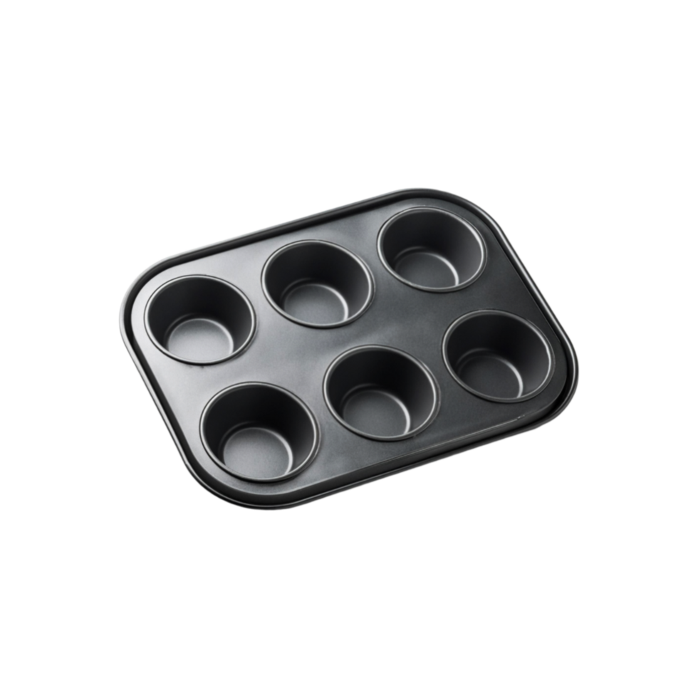 Cup cake pan isolated on transparent background png