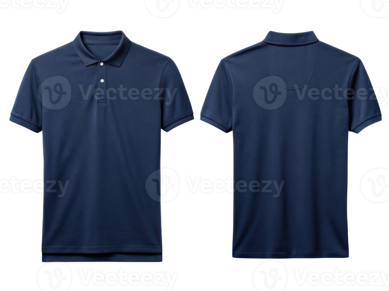 Stylish polo shirt template showcasing classic design perfect for casual or formal occasions. Ideal for branding or personal use png