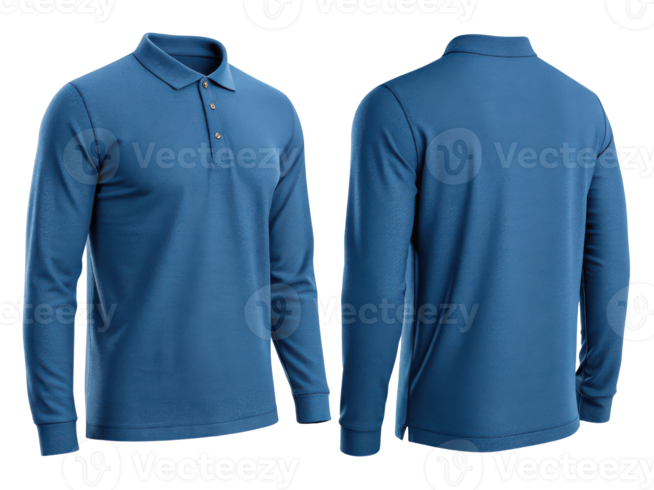 stylish polo shirt template featuring modern design with long sleeves and classic collar perfect for casual or semi formal occasions png