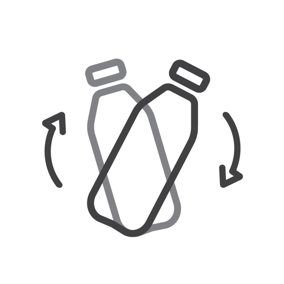 Shake well before using, label, icon, . vector