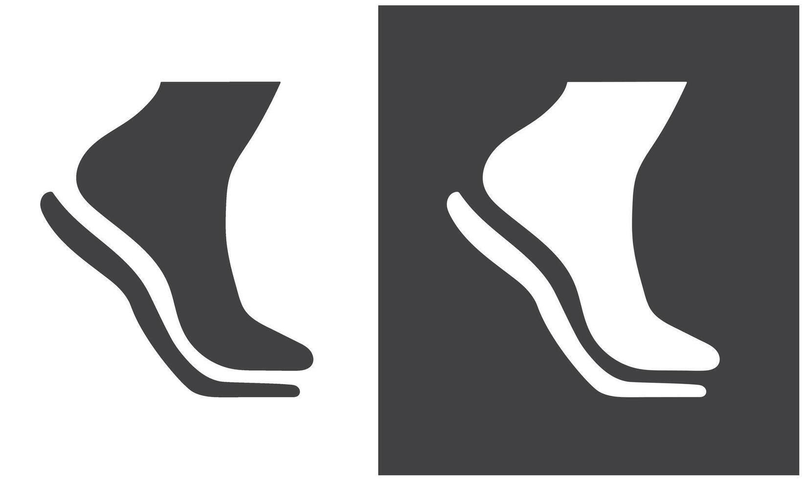 Sole on orthopedic insole, , icon. vector