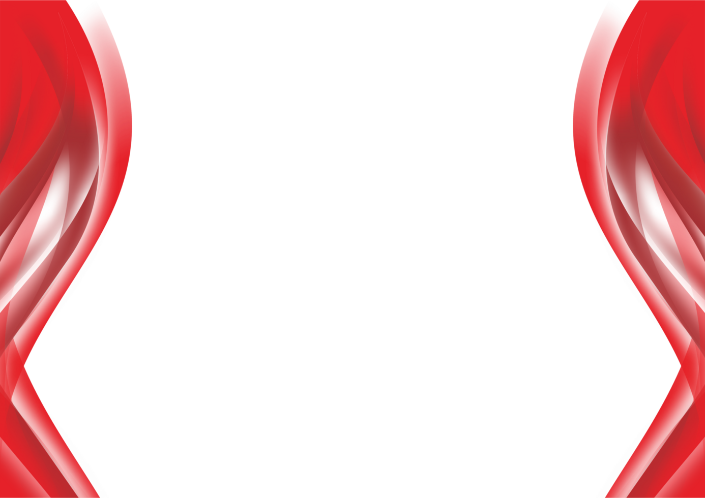 MINIMALIST MODERN FRAME WAVE ABSTRACT BACKGROUND RED png