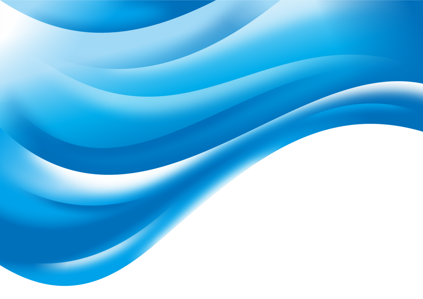 BLUE CYAN SIMPLE WAVE ABSTRACT BACKGROUND DESIGN TEMPLATE. png