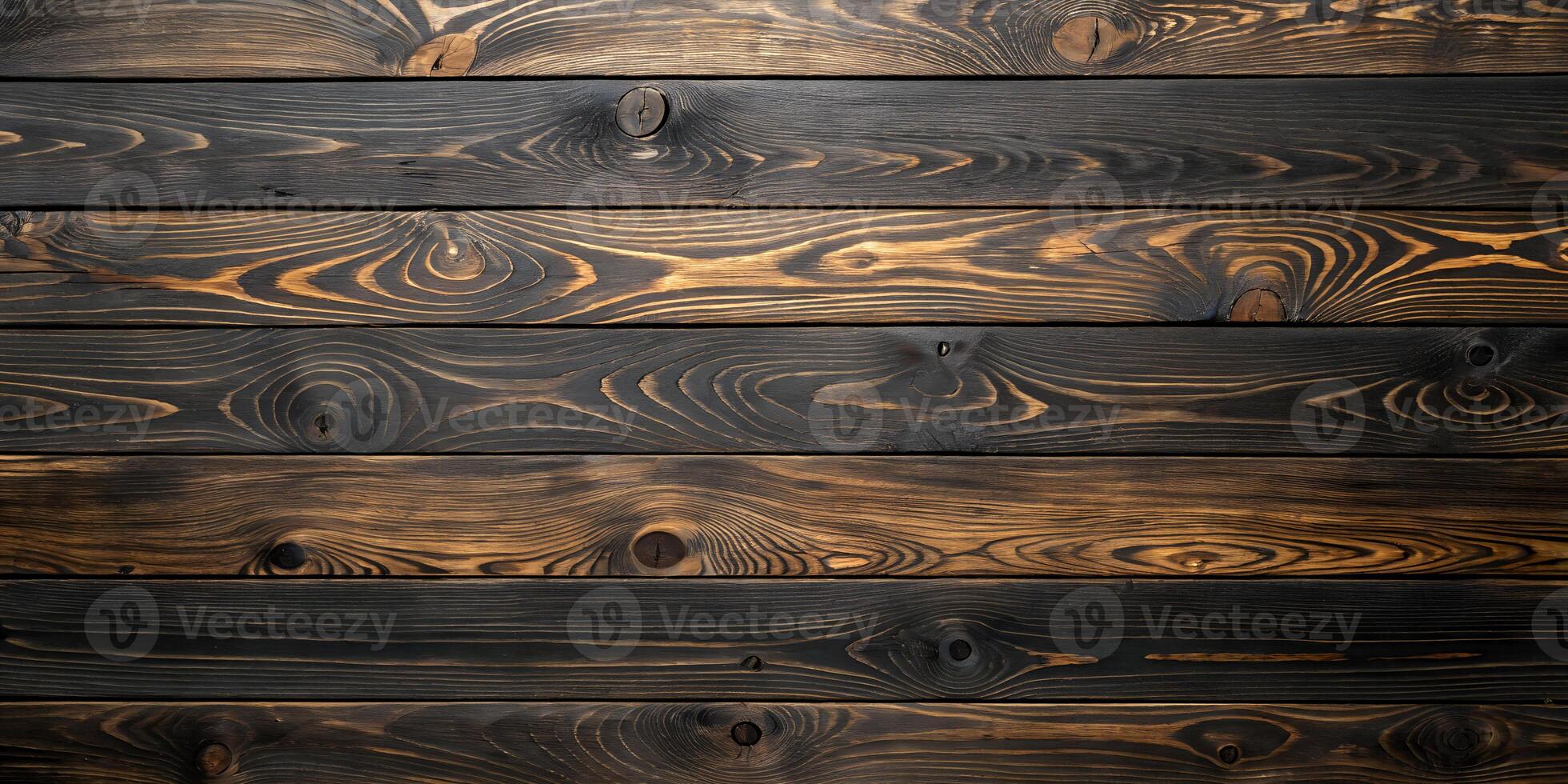 Realistic Dark Wooden Texture with Natural Grains and Rustic Matte Finish photo