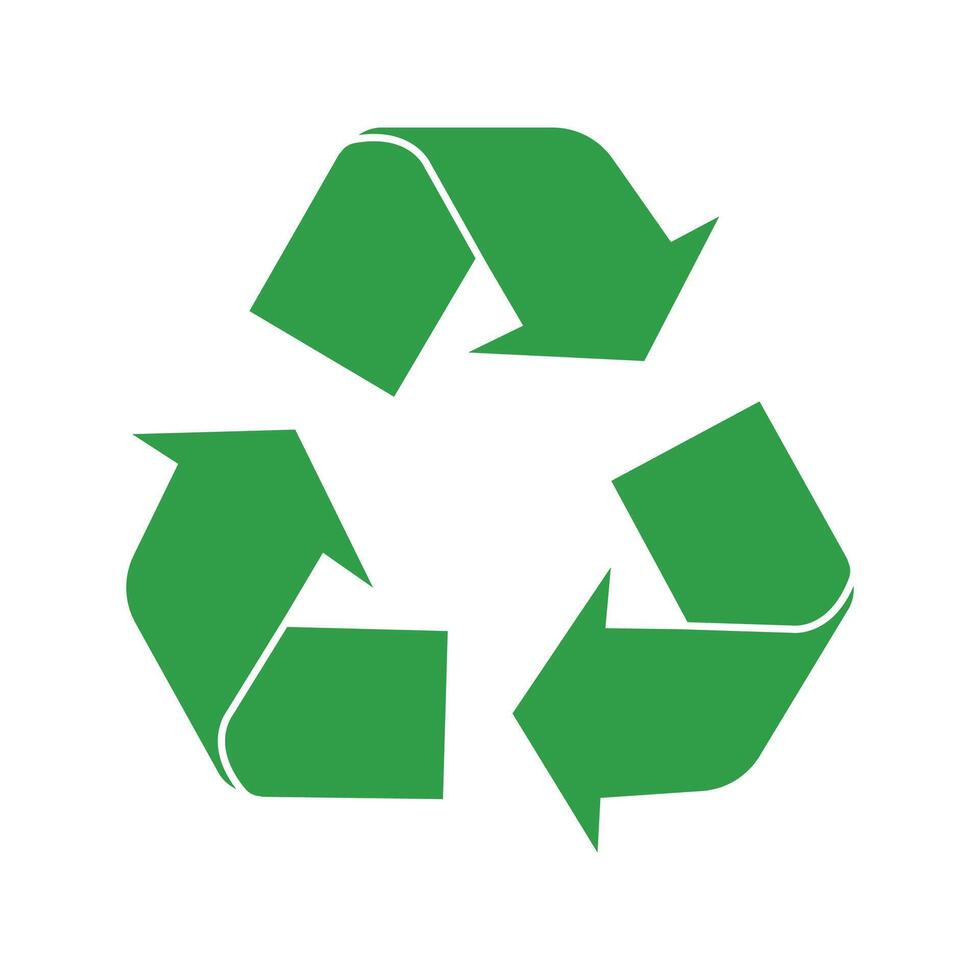 recycle bin icon for trash vector