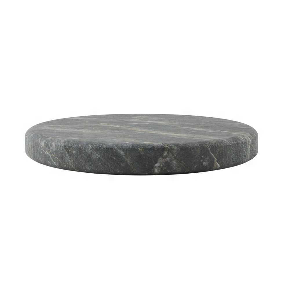 Circle rock stone podium on transparent background png
