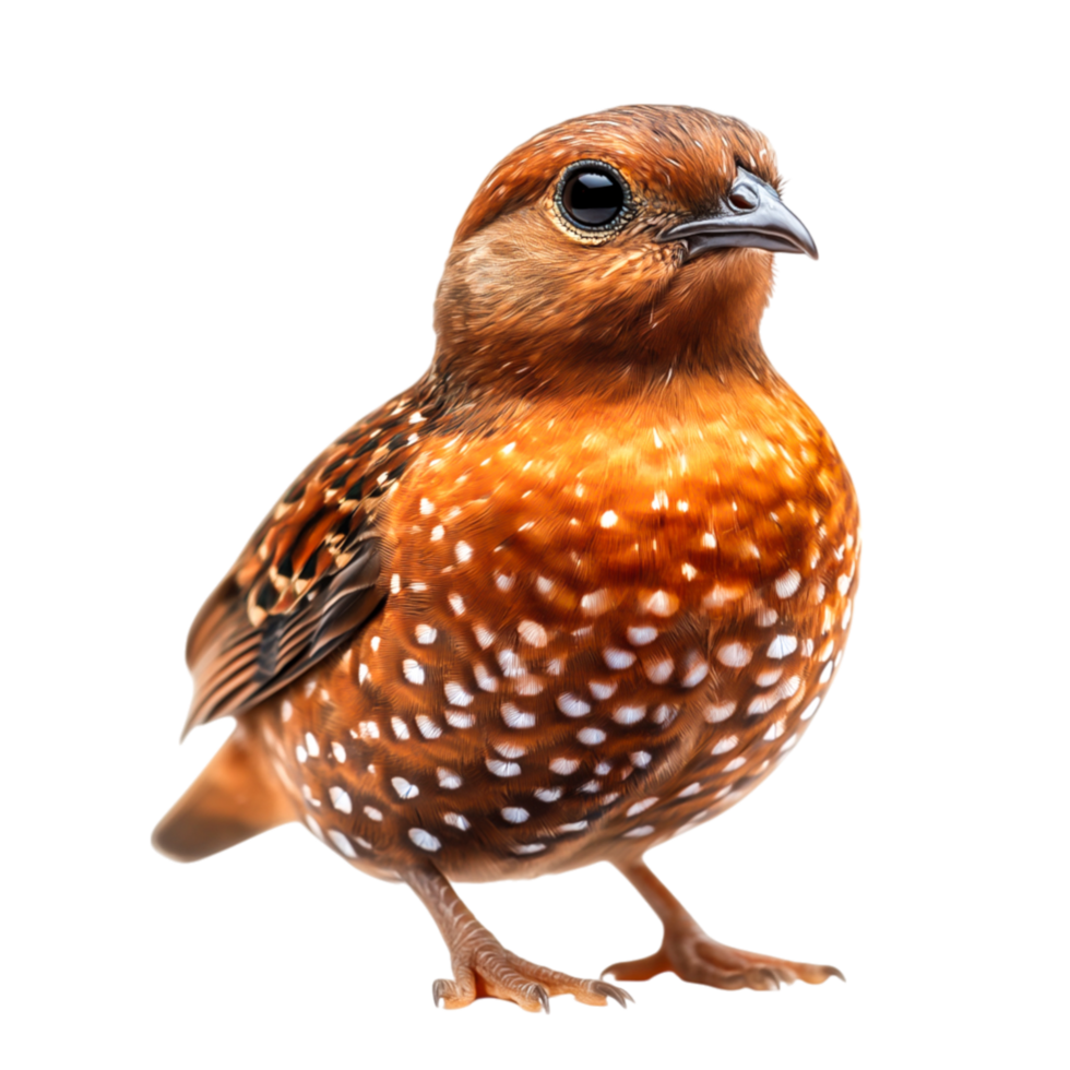 closeup View of a Colorful Bird with Distinctive Spots and Feathers png