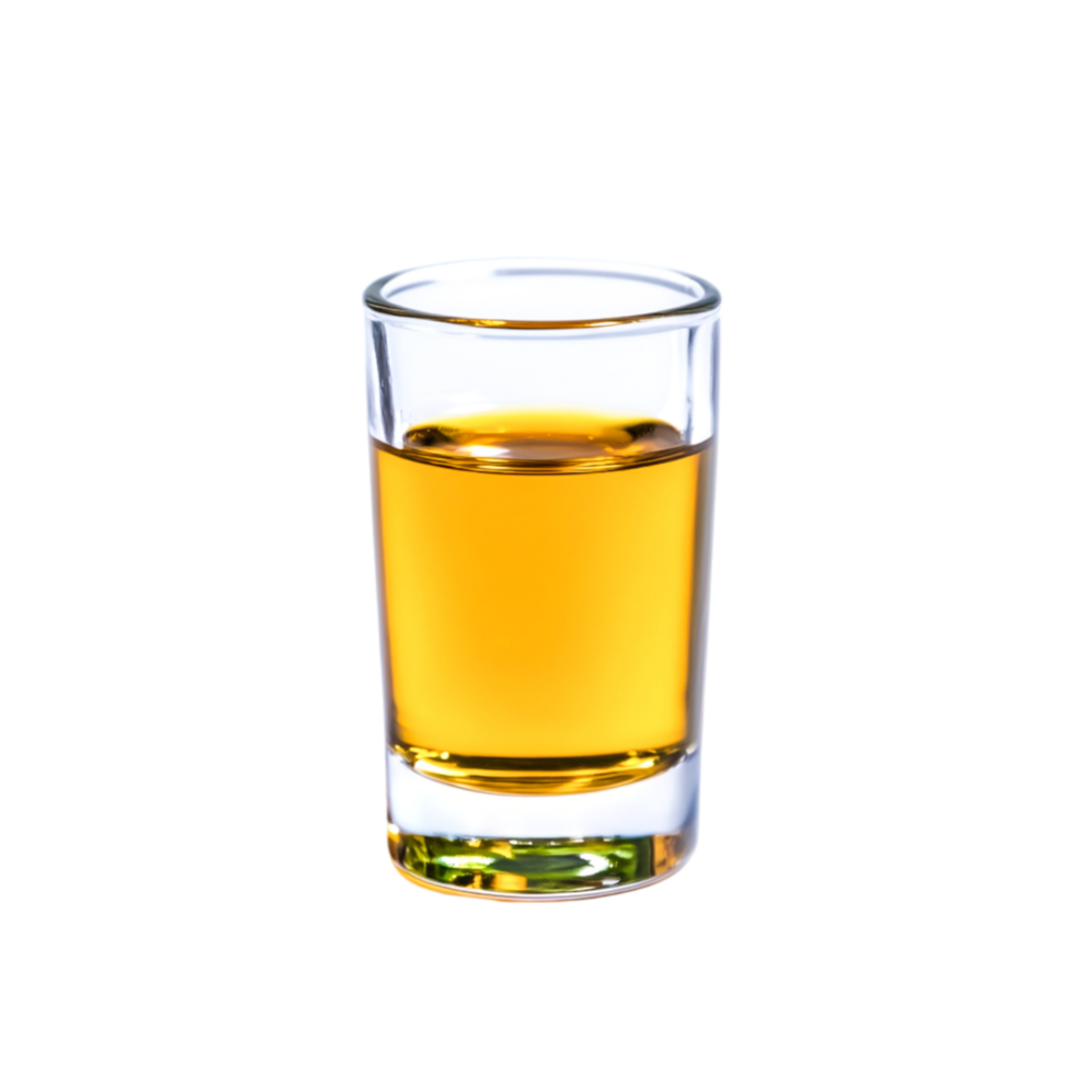 Golden spirit in clear glass shot on , perfect for promotions png
