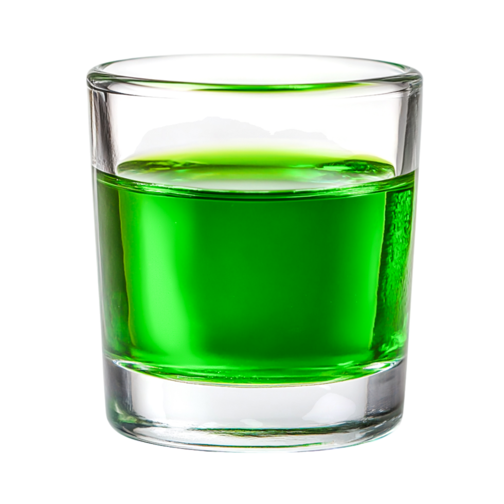 Green Drink in Clear Glass on for Refreshing Beverage Ideas png
