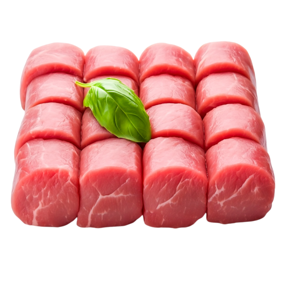Fresh Raw Pork Tenderloin Cuts on for Culinary Use png