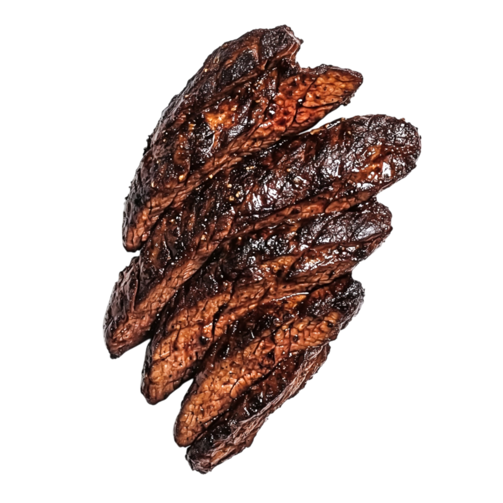 Grilled and Smoky Portobello Mushroom with Rich Texture and Deep Flavor png