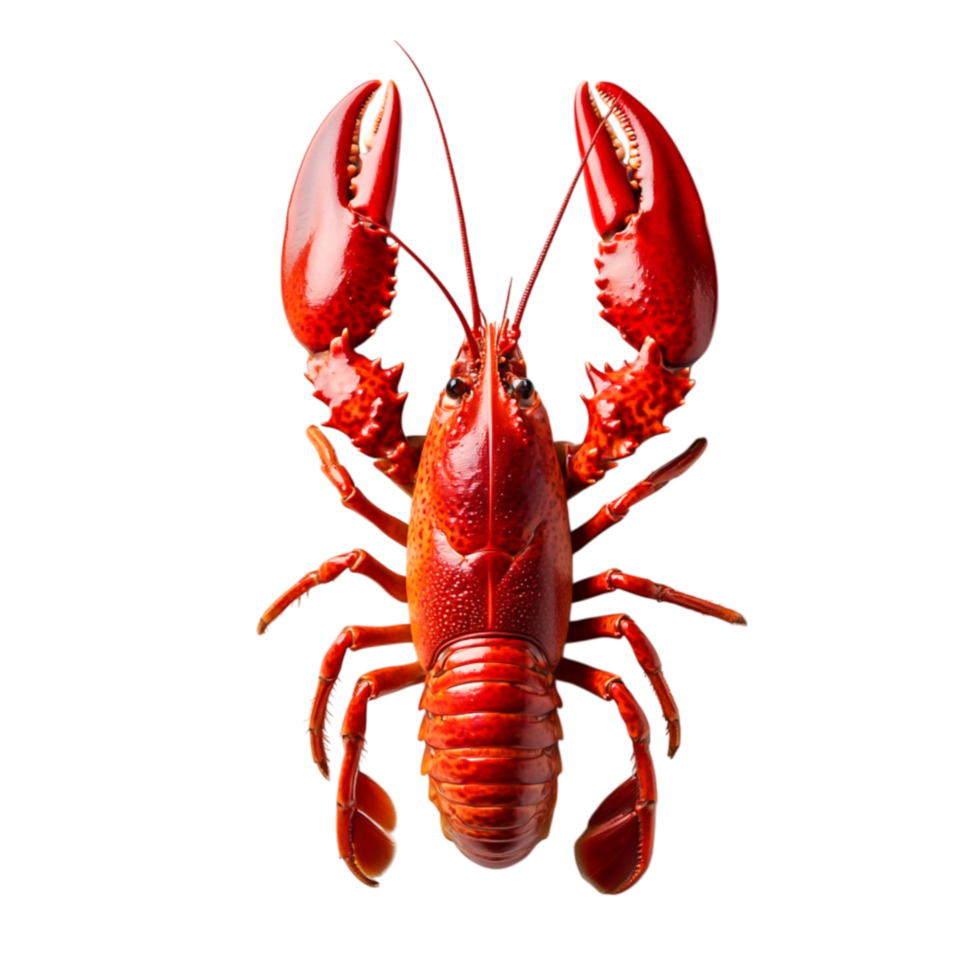 Vibrant Red Lobster for Culinary Displays png