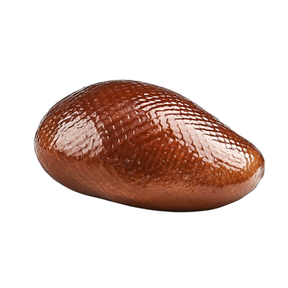 Smooth and Shiny Avocado with Unique Texture in Natural Lighting png
