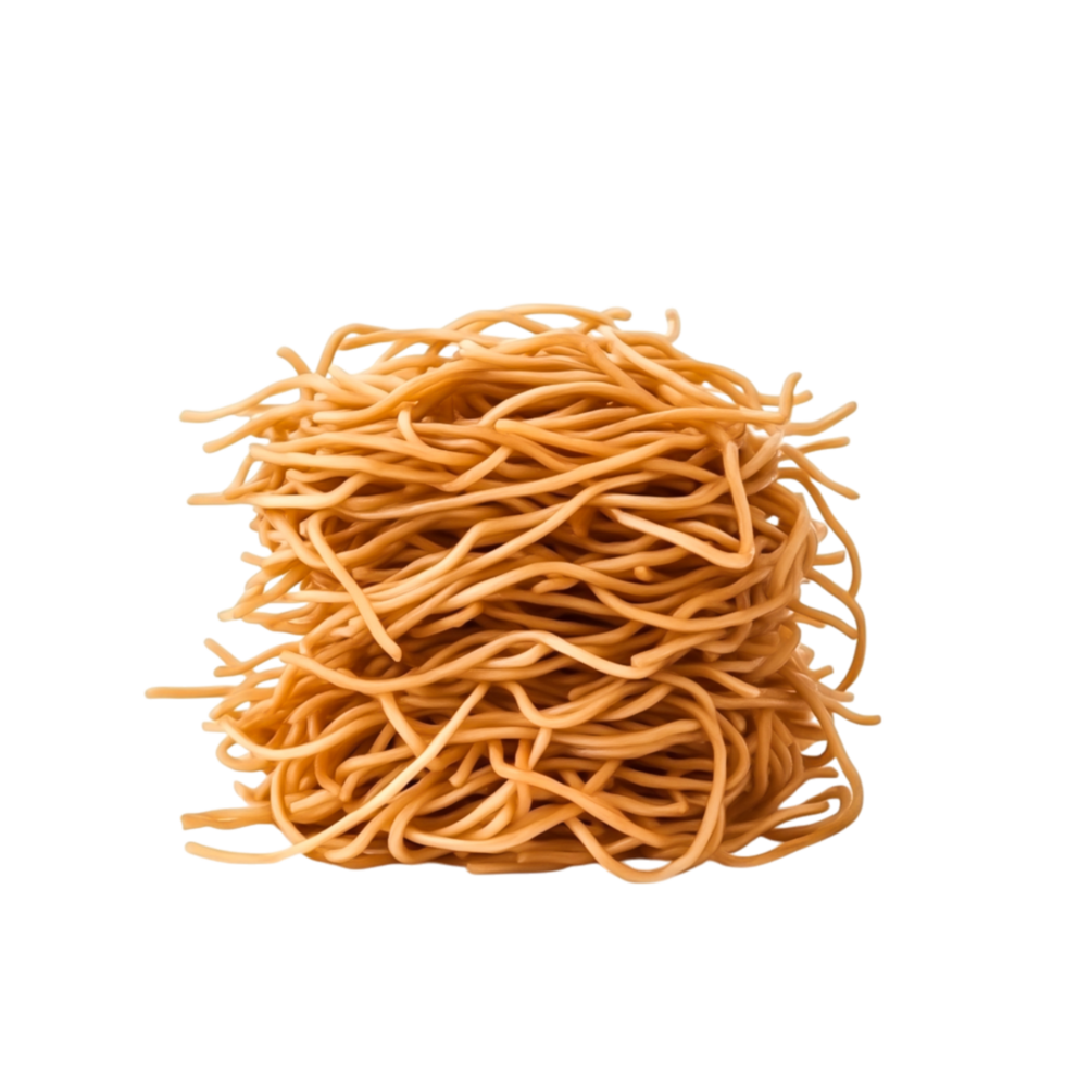 closeup of Pile of Fresh Cooked Noodles png