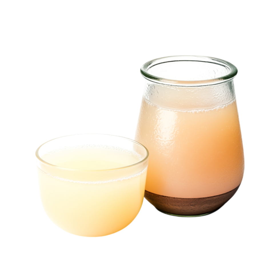 Refreshing Juices in Elegant Glasses for Healthy Lifestyle and Enjoyment png