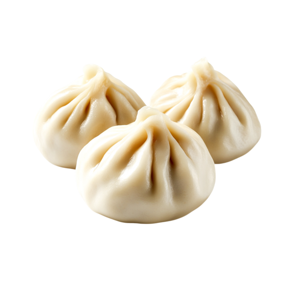 Steamed Dumplings Freshly Made and Ready to Serve png