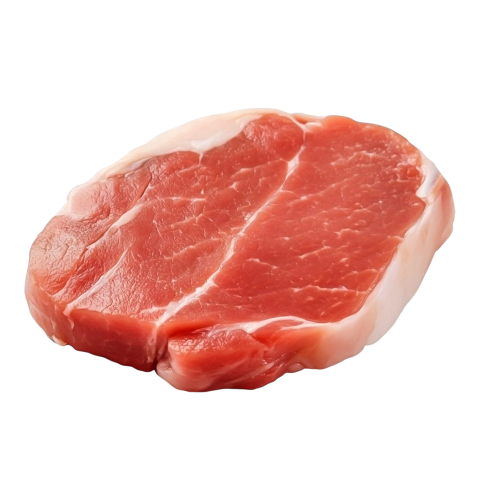 Raw Pork Chop for Culinary Use and Recipes png