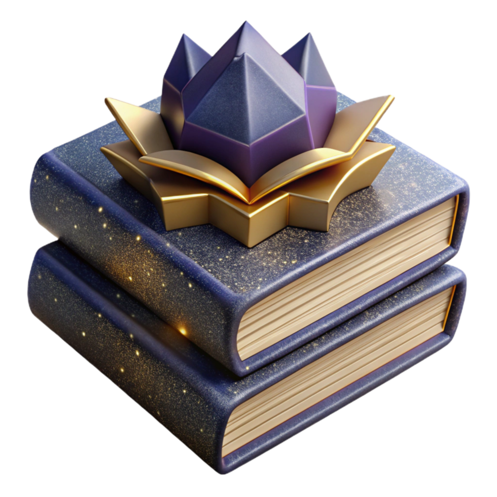 vibrant rustic Stack of Books Angled View Isolated Element high quality png