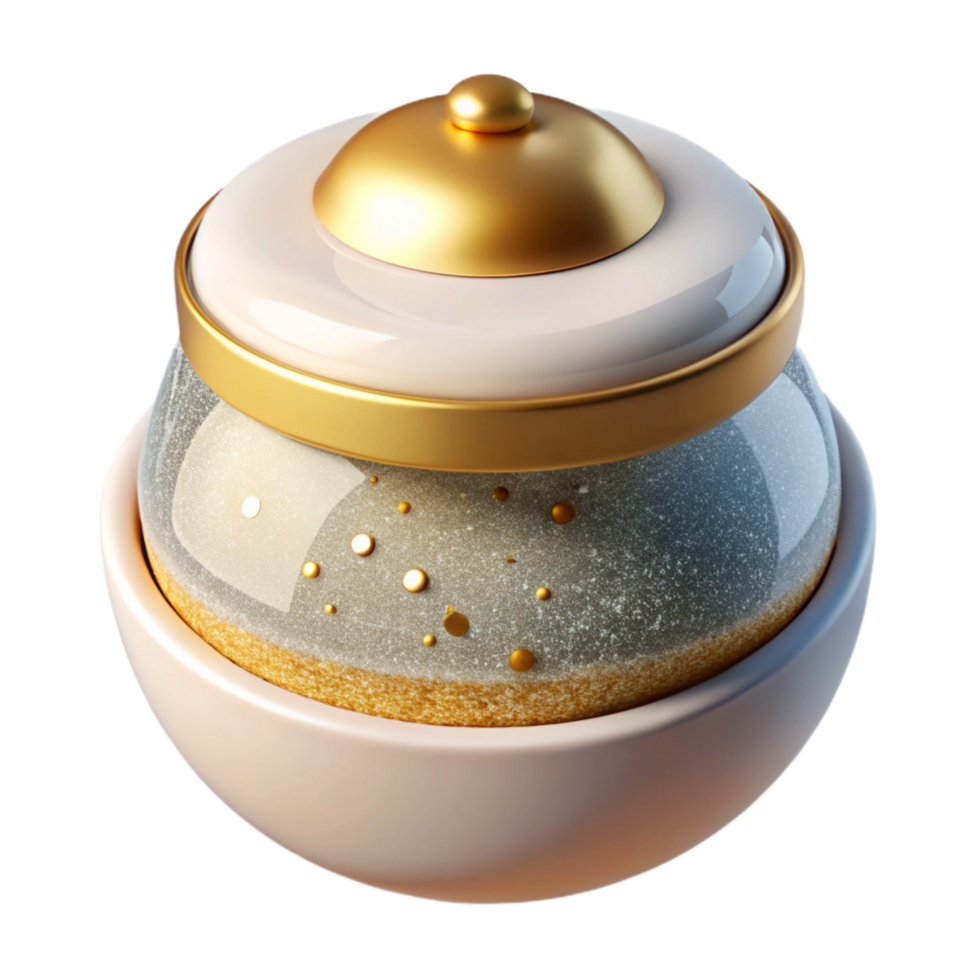 wonderful rustic White Kitchen Timer Top View Isolated high resolution png