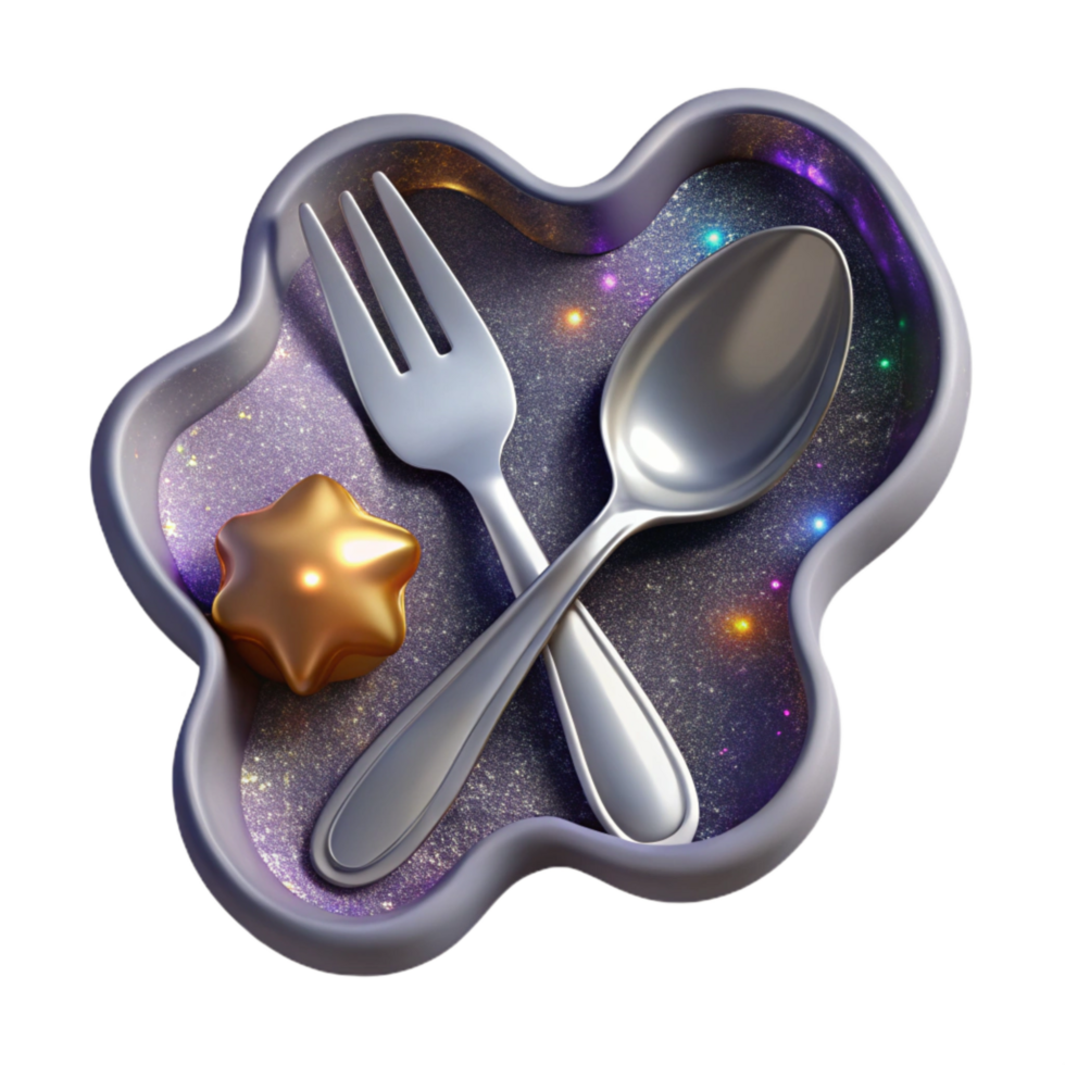dramatic abstract White Teacup with Saucer Top View Transparent Cutout premium png