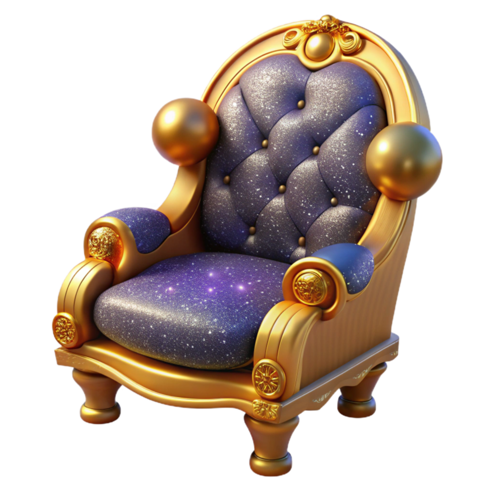 beautiful abstract Wooden Chair Classic Style Isolated Element exclusive png